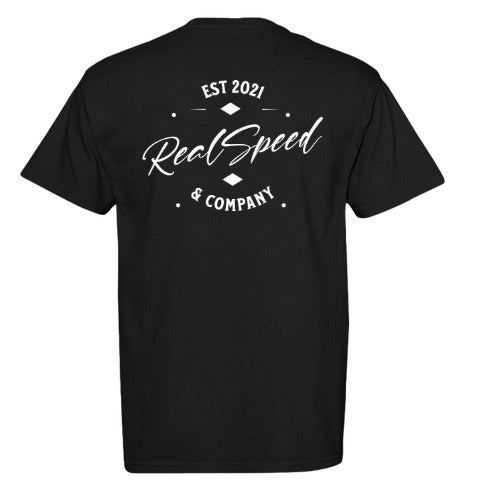 RealSpeed Original Tee - Black -PREORDER
